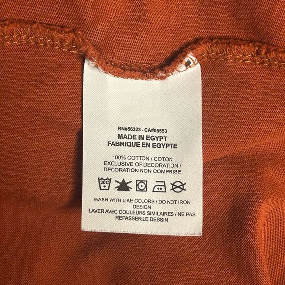 The Nike Tee Brown Short Sleeve T-shirt Loose Fit Size XL Crew Neck Basic - Picture 11 of 12